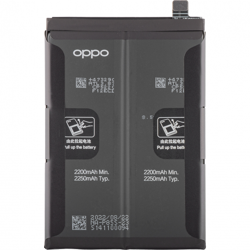 Batteria 2150 mAh per Oppo Find X3 Lite 5G 2021 CPH2145 BLP811 4906019 Service Pack Originale
